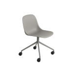 Krzesło obrotowe Fiber Swivel Grey/Grey Muuto  