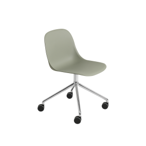 Krzesło obrotowe Fiber Swivel  Dusty Green/Dusty Green Muuto  