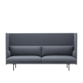 Sofa 3 -osobowa Outline Highback Black/Remix Muuto  