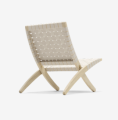 Składane krzesło Cuba Oak Soap/ Natural Outdoor MG501 Carl Hansen 