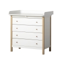 Komoda Oliver Furniture Wood Collection z przewijakiem