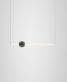Lampa Orion Tube Light Polished Gunmetal  Lee Broom 