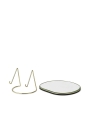 Lustro stołowe Pond brass Ferm Living 