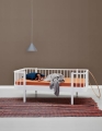 Łóżko Day Bed Wood Collection  white Junior  90x160 Oliver Furniture