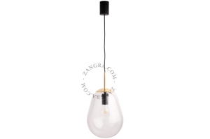 Lampa wisząca glass Zangra