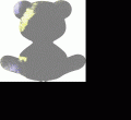 LAMPA MIŚ TEDDY BOY BIAŁA  QeeBoo