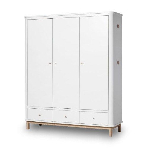 Szafa 3-drzwiowa Wood Oliver Furniture dwa warianty