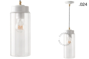 Lampa clear glass 024 Zangra