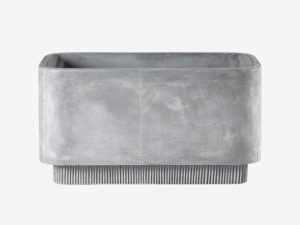 Donica Hihglands X-Large 42 x 84 x H44 cm light grey Bolia