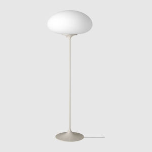 Lampa podłogowa 110 cm Pebble Grey Stemlite Gubi