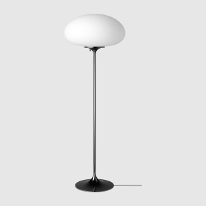Lampa podłogowa 110 cm Black chrome Stemlite Gubi 