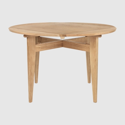 Stół B-Table Pivoting Round / Square Oak Matt Lacquered Gubi