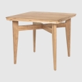 Stół B-Table Pivoting Round / Square Oak Matt Lacquered Gubi