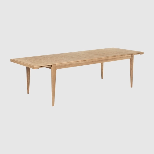 S-Stół prostokątny rozsuwany 95 x 220-320 Oak Matt lacquered Gubi 