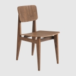 Krzesło C-Chair Dining American Walnut Oiled Base Gubi
