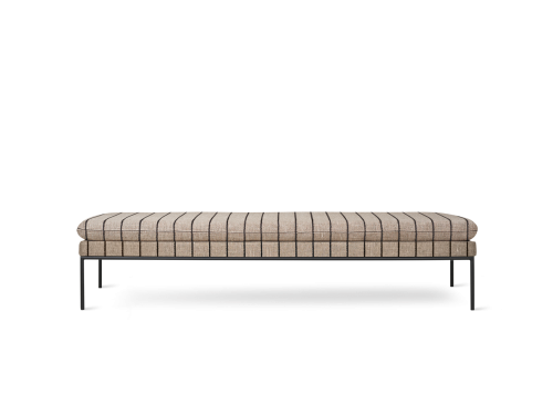 Leżanka Turn Sand/Black Ferm Living  