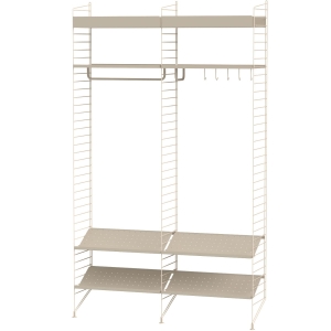 Wysoki system podłogowy HK metal Hallway String Furniture różne kolory