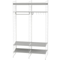 Wysoki system podłogowy HK metal Hallway String Furniture różne kolory