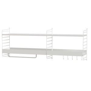 System wiszący HJ metal Hallway String Furniture różne kolory