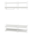 Dwuczęściowy system HH metal Hallway String Furniture różne kolory