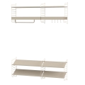 Dwuczęściowy system HH metal Hallway String Furniture różne kolory