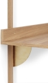 Półka potrójna szeroka 87 cm SECTOR ferm Living różne warianty  
