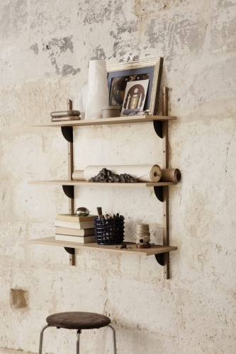 Półka potrójna szeroka 87 cm SECTOR ferm Living różne warianty  