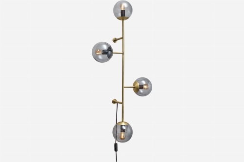 Kinkiet Orb Matt antique brass Bolia 
