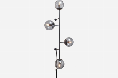 Kinkiet Orb Matt matt black Bolia  