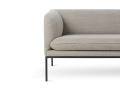 Sofa 2-osobowa TURN LINEN naturalna FERM LIVING 