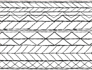 Dywan biały/czarny 170X240cm Urban Nature Culture