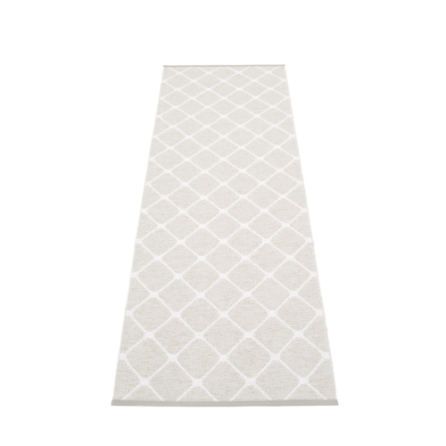 Chodnik Rex Pappelina fossil grey/white 70x240cm 