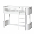 Materac Play 68x162cm, Wood Mini + low loft bed, Oliver Furniture  