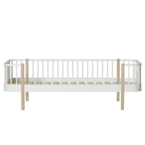 Łóżko Day Wood Collection dąb/biały 90x200cm Oliver Furniture 