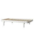 Łóżko Lounger Wood Collection białe 120x200cm Oliver Furniture 
