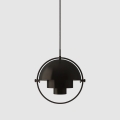 Lampa wisząca Multi-Lite Black Brass/Black 36 cm  Gubi