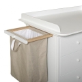 Komplet dwa wieszaki oraz torba  do komody z 6 szufladami Seaside Oliver Furniture