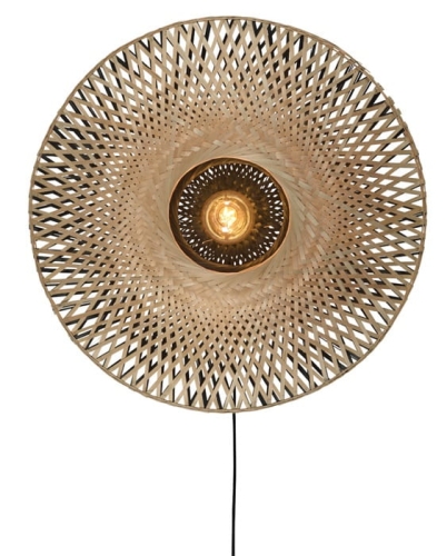 LAMPA ŚCIENNA KALIMANTAN/W20/BN ROZMIAR L - GOOD&MOJO 
