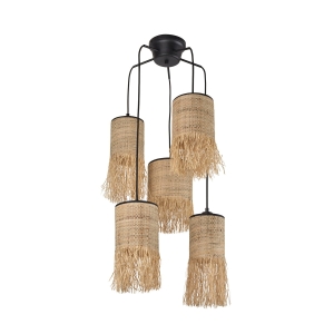 Lampa wisząca Formentera 5L Grappe Market Set 