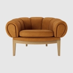 Fotel Croissant Lounge Chair Gubi