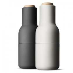 Młynek Bottle Grinder 2 szt carbon & ash & beech  Audo Copenhagen