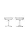 Kieliszki Ripple Champagne (set of 2) Ferm Living