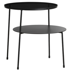 Duo stolik kawowy  2.0, black Woud