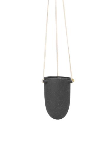 Wisząca doniczka Speckle Dark Grey small Ferm Living 