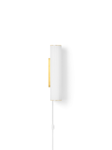 Kinkiet Vuelta 40 White/Brass Ferm Living