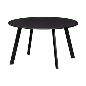 STOLIK KAWOWY FER METALOWY, CZARNY Ø70CM WOOOD