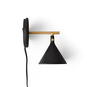 Kinkiet Cast Sconce Czarny Audo Copenhagen