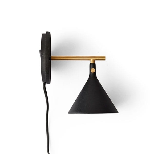 Kinkiet Cast Sconce Czarny Audo Copenhagen