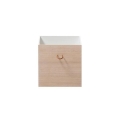 Szuflady pudełka Boxes Wood 2 lub 3 sztuki white/oak Oliver Furniture
