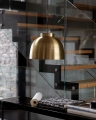 Lampa wisząca Bowl, Brass House Doctor